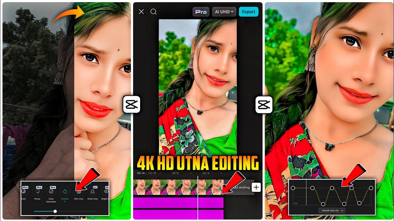 Trending 4K, 8K, 16K, Video Editing In Capcut | Ultra HD Quality Video Editing In Capcut