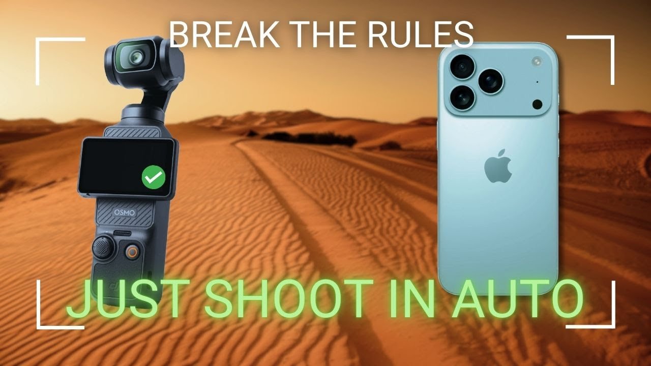 DJI Osmo Pocket 3: трюк с автоматическим режимом, о котором никто не говорит