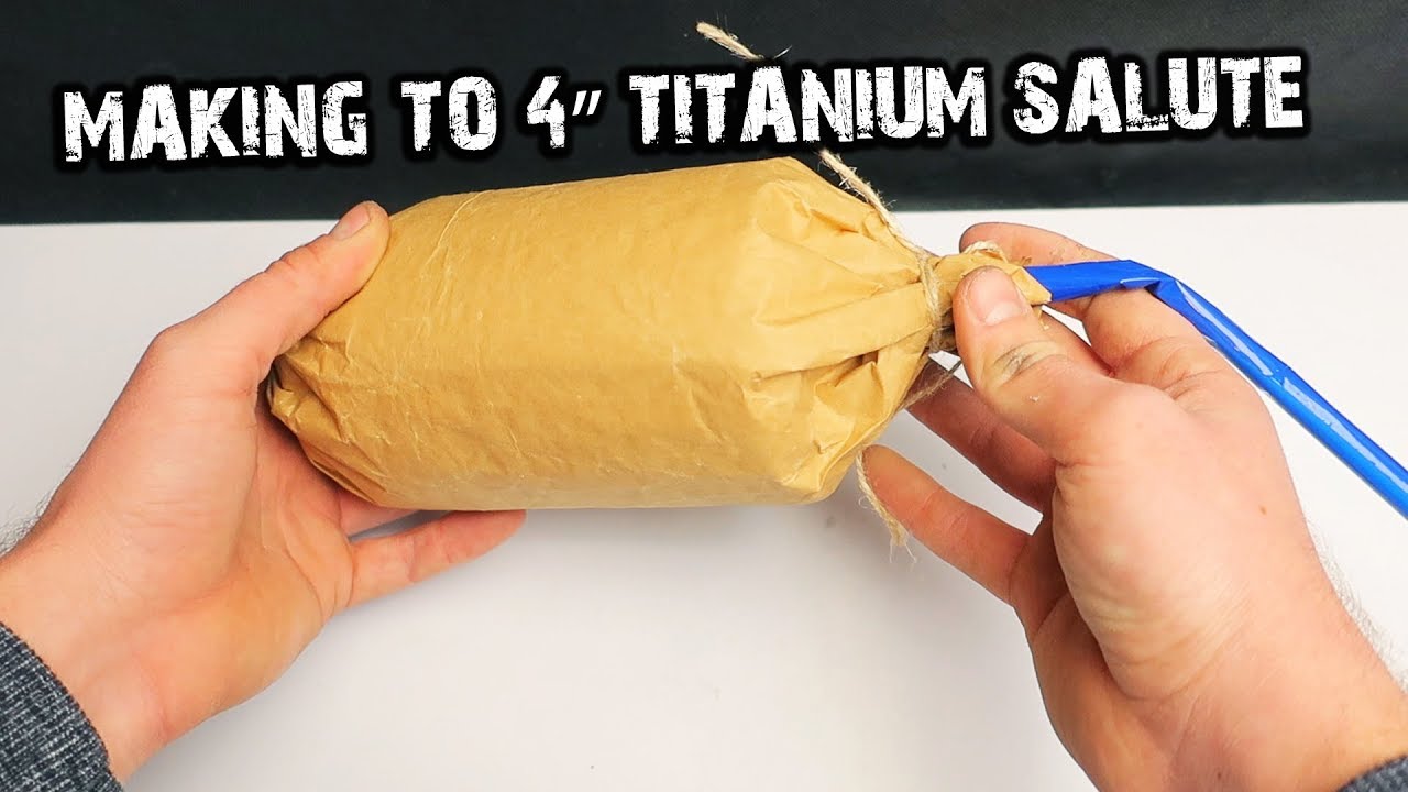 HOW TO MAKE A TITANIUM SALUTE?
