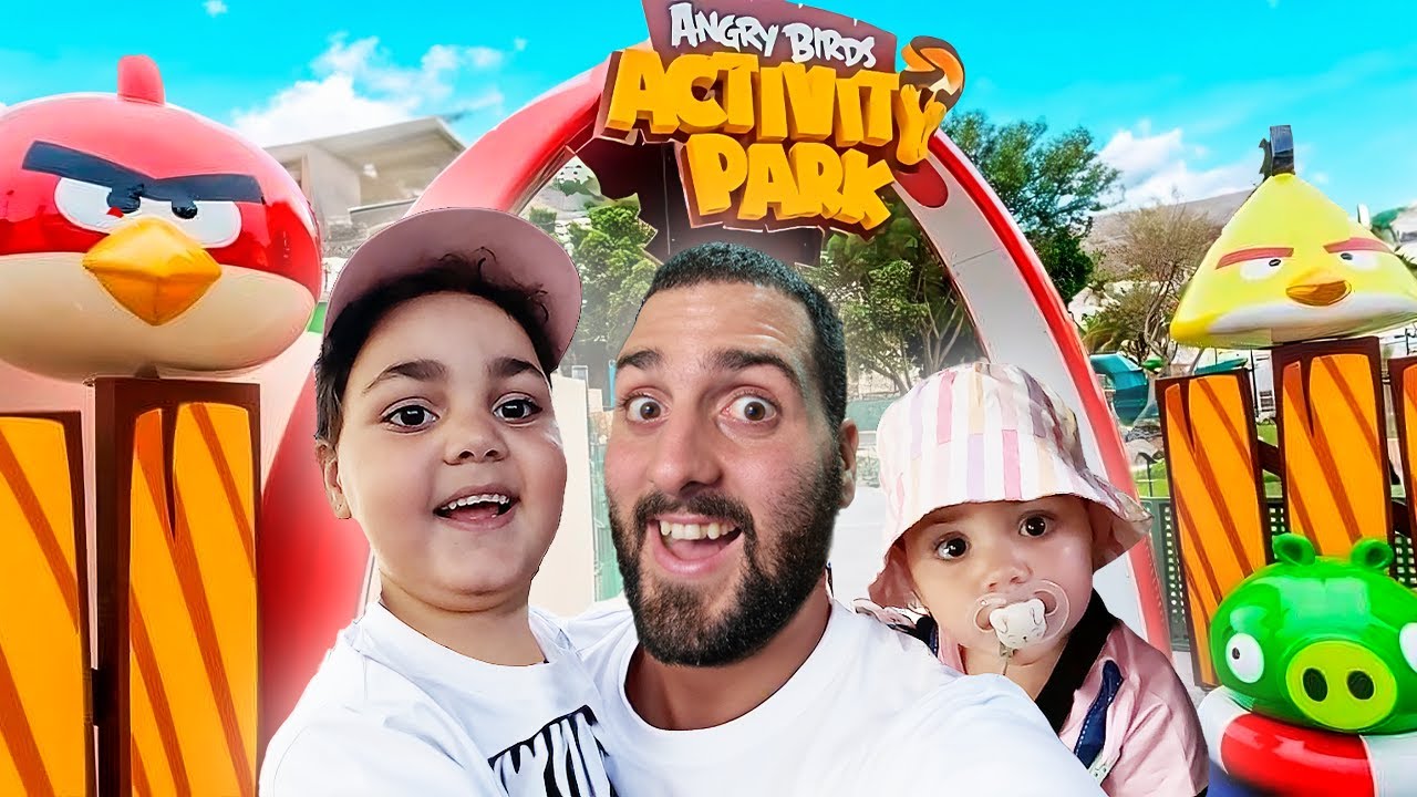 VOLVEMOS AL MEJOR PARQUE DE ANGRY BIRDS EN CANARIAS, PERO ESTA VEZ CON EMMA! *ACTIVITY PARK*