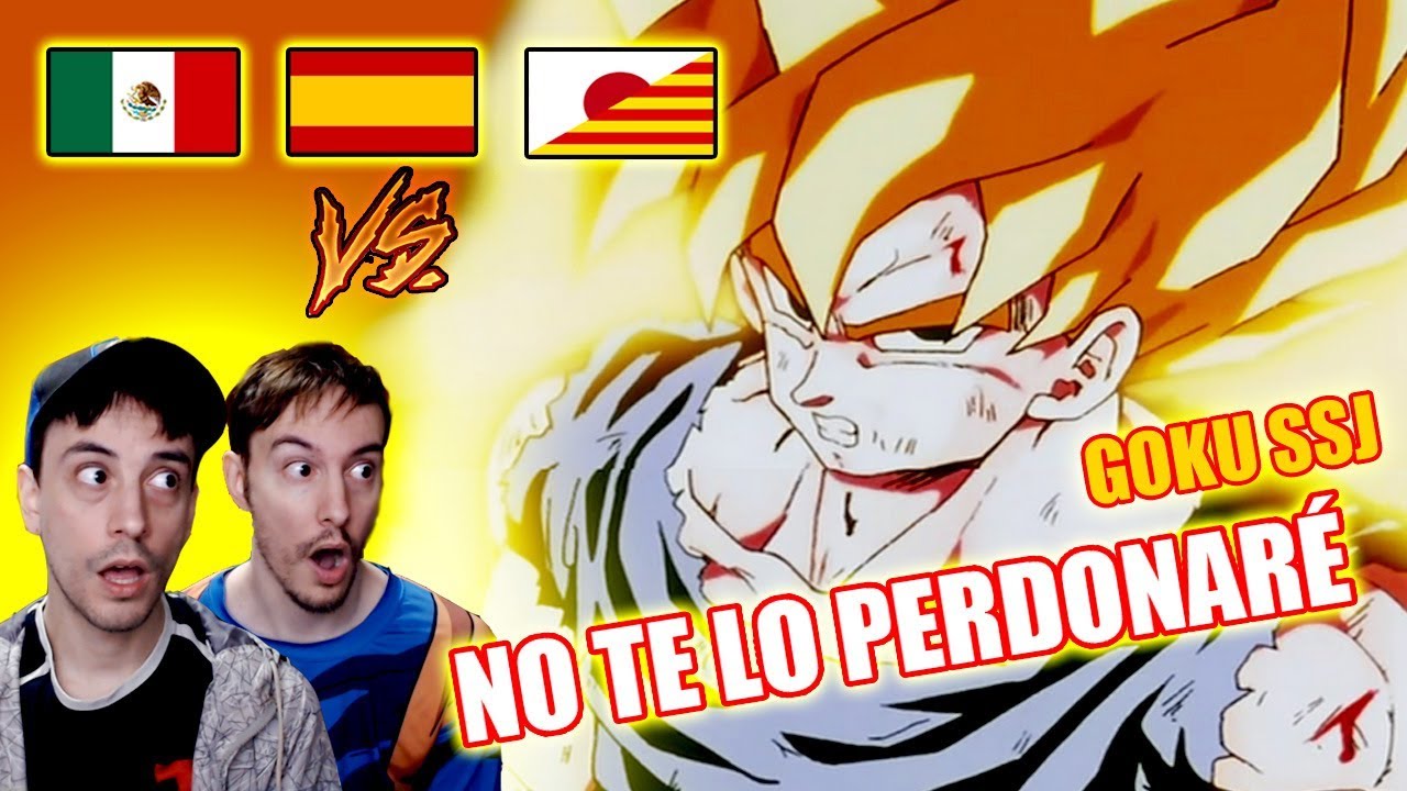 ESPAÑOLES REACCIONAN A DRAGON BALL LATINO 💥🔥GOKU SE TRANSFORMA EN SSJ POR PRIMERA VEZ vs FREEZER🔥