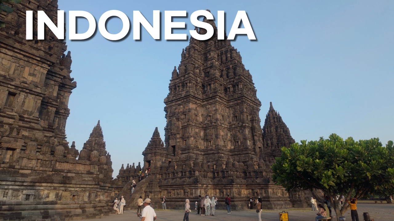 YOGYAKARTA (Indonesia) UNESCO World Heritage | Prambanan Hindu Temple Compounds 4K