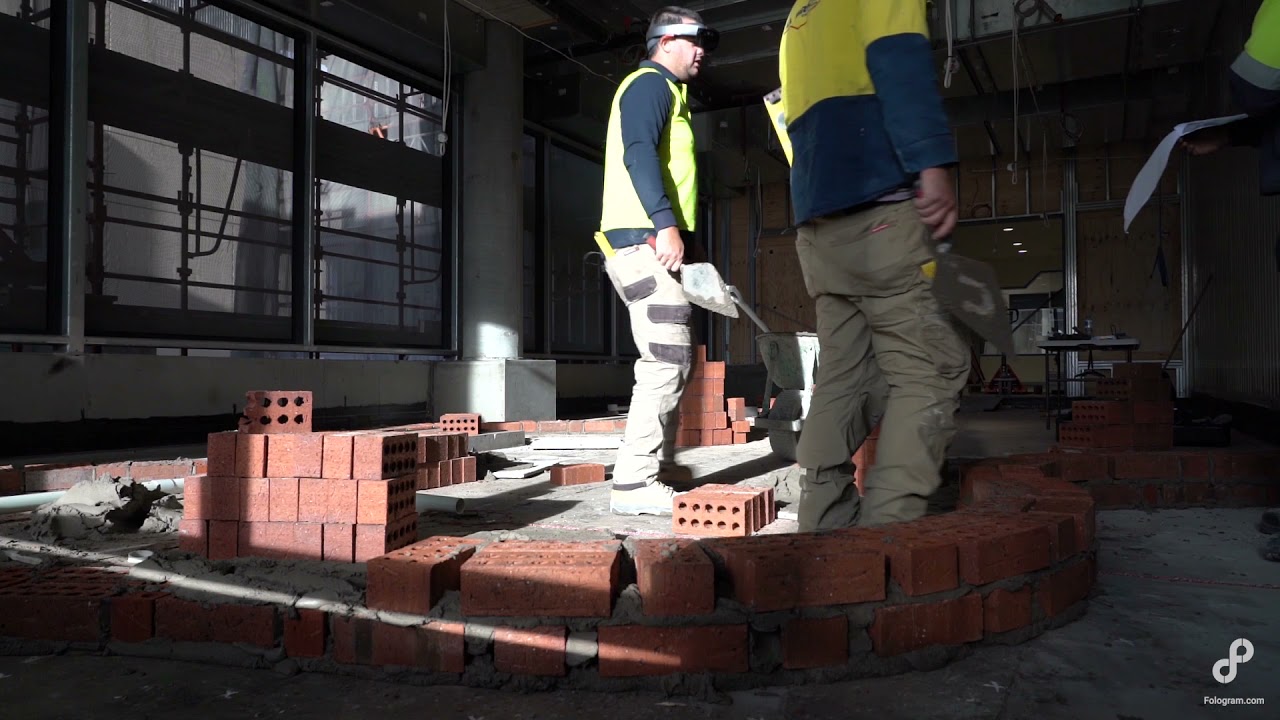 Using the HoloLens to build the Royal Hobart Hospital