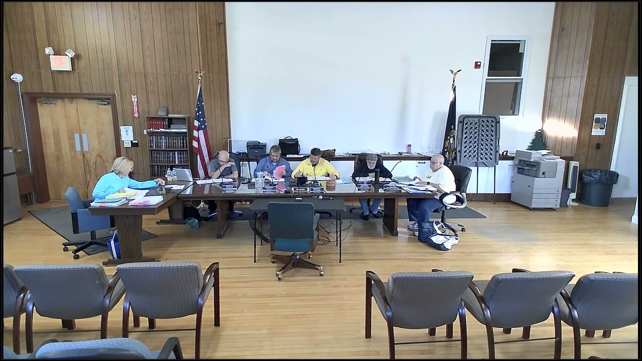 Town of Tilton Meeting Video