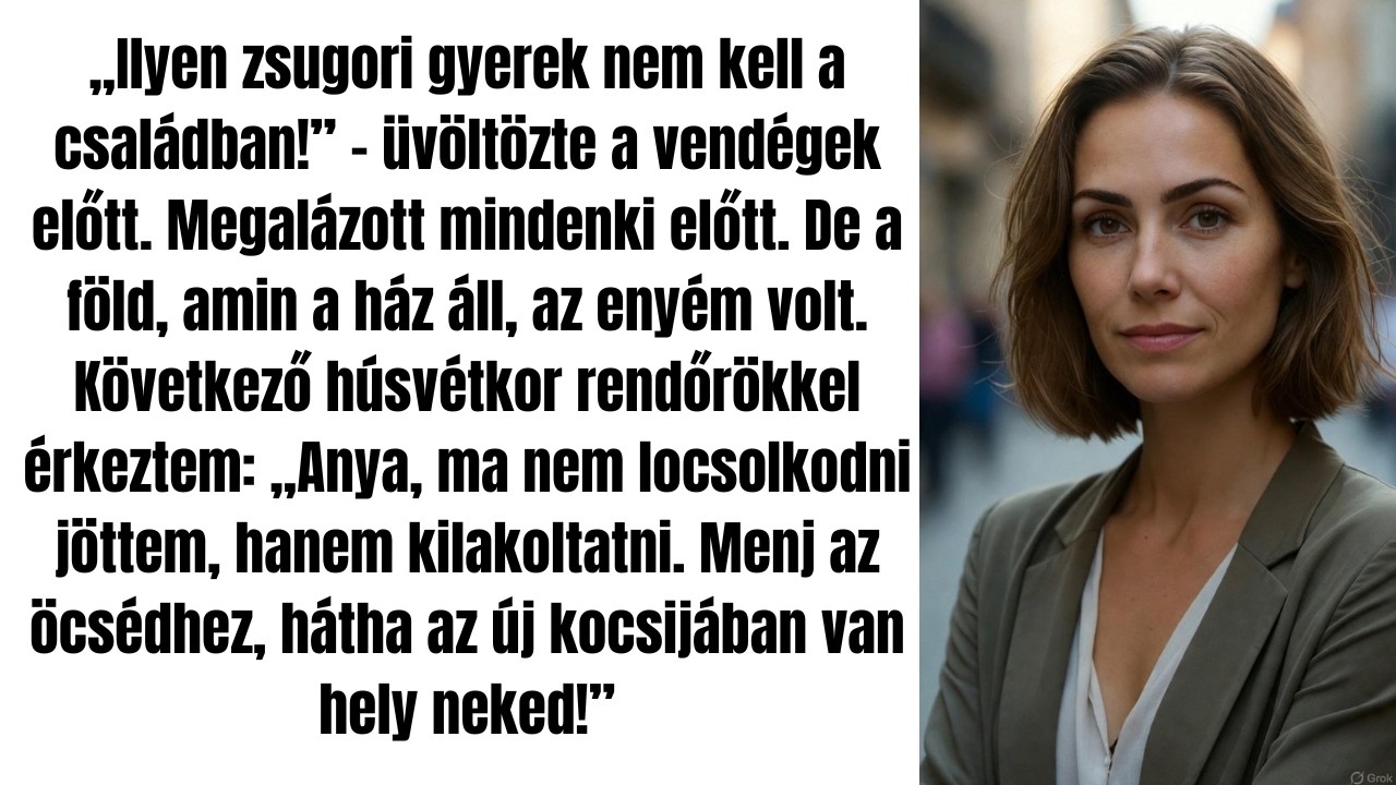 Anyám kidobott húsvétkor, mert nem adtam pénzt az öcsém új kocsijára – Egy év múlva én zártam ki ő..