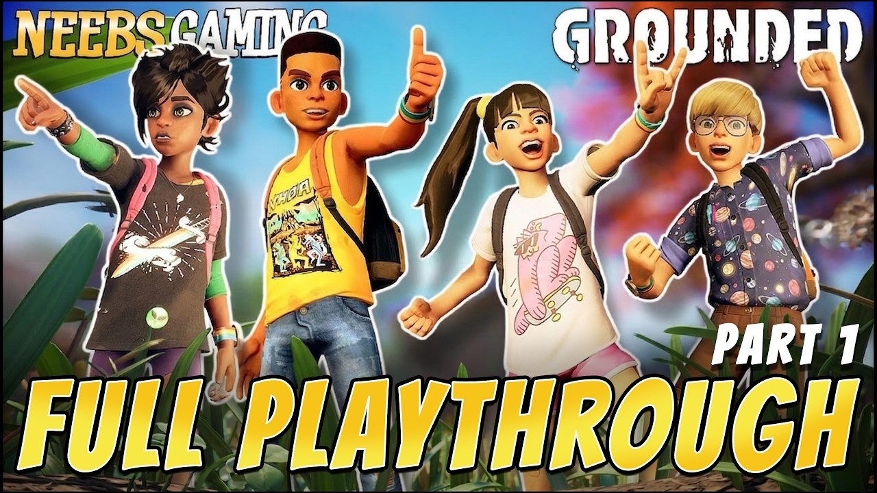 Grounded Survival Full Playthrough Part 1