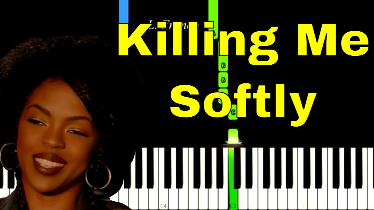Killing Me Softly Roberta Flack EASY Piano Tutorial