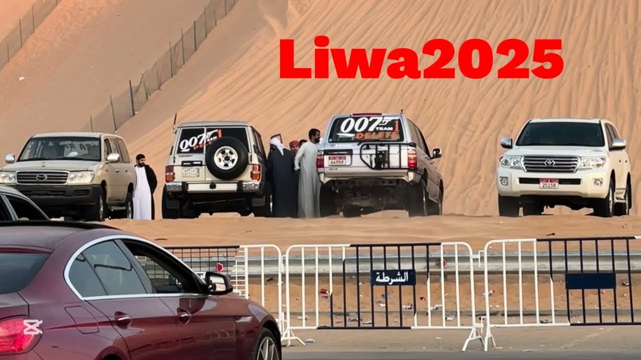 Liwa 2025 moreeb dune festival | climbing the sand dune performance