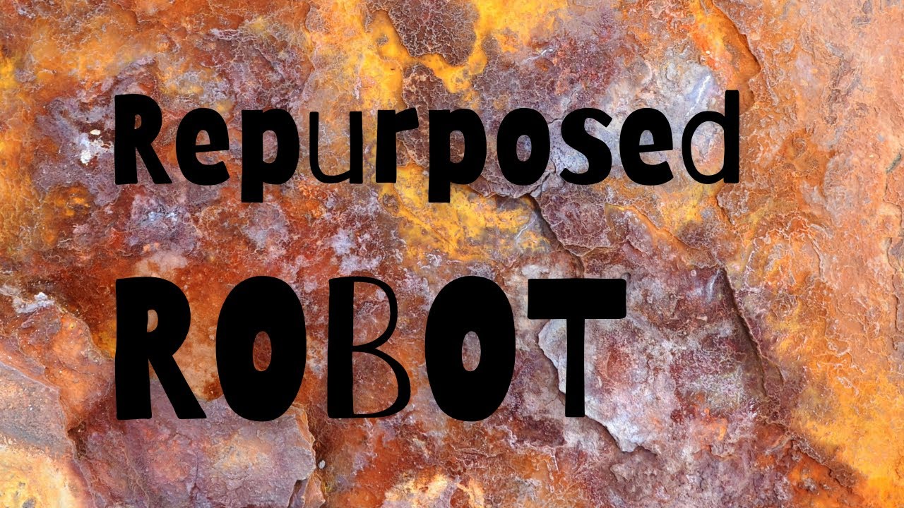 Cincinnati Assemblage Artist- Robert McFate Repurposed  Robot