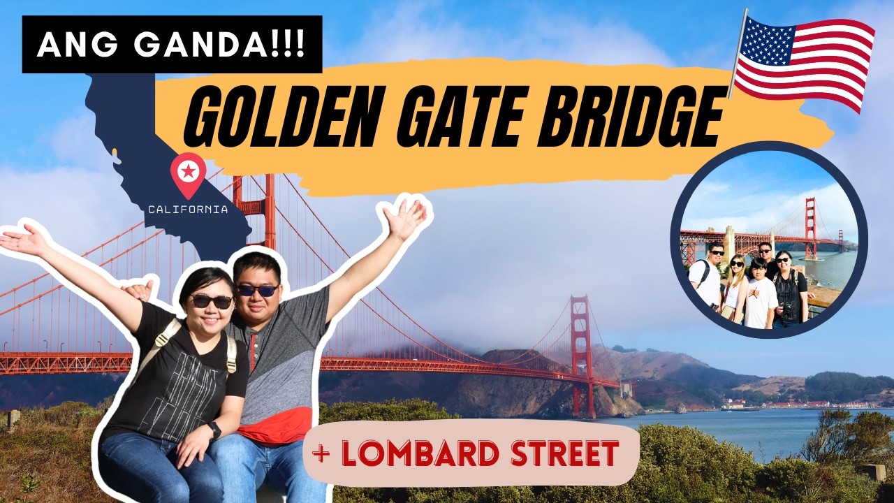 Na-PRANK ang friend namin! Explore Natin ang Golden Gate Bridge plus Lombard Street | JAG AND TALA