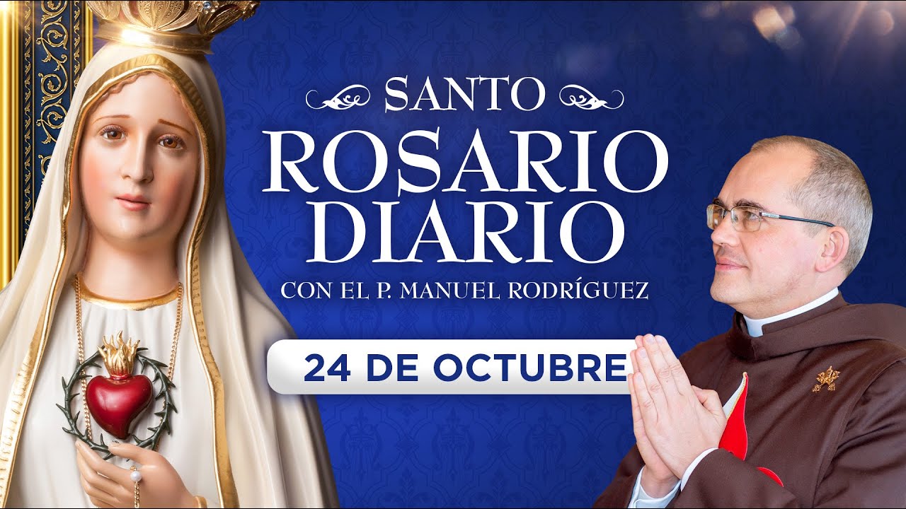 Santo Rosario Diario | Viernes 24 de octubre - Misterios dolorosos #rosario