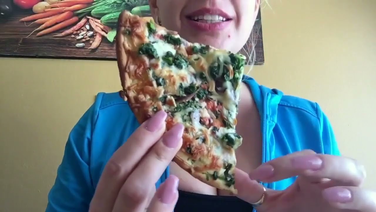 Eating Spinach Fresca PIZZA