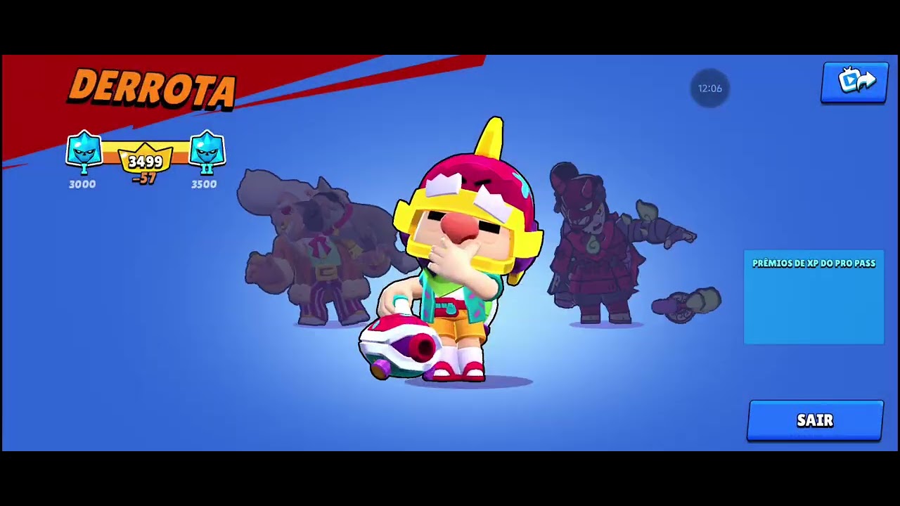 Jogando ranked no brawl e abrindo um star drop lendarii