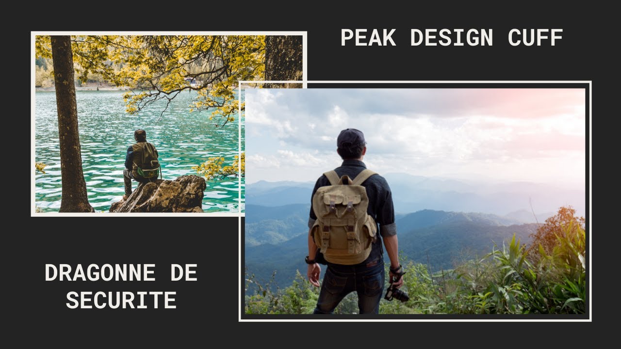 Dragonne de s&eacute;curit&eacute; pour appareil photo_ Peak Design Cuff