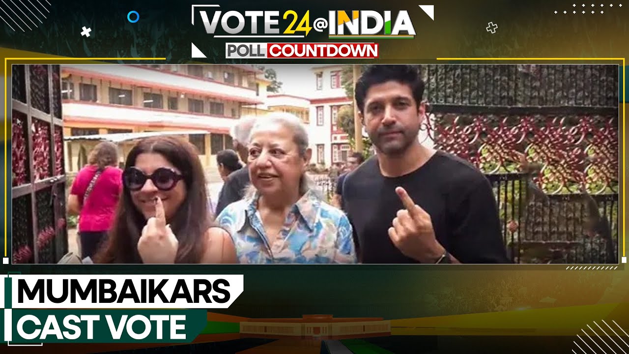 India General Election 2024: Mumbaikars queue up early at polling booths | India News | WION