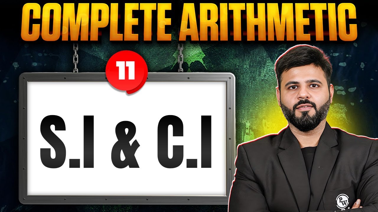 Simple & Compound Interest (SI CI) One Shot | CAT 2025 Quants Preparation | Arithmetic Tricks