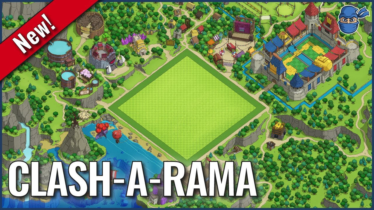 New 13th Clash-A-Versary Scenery - August 2025 | Clash of Clans