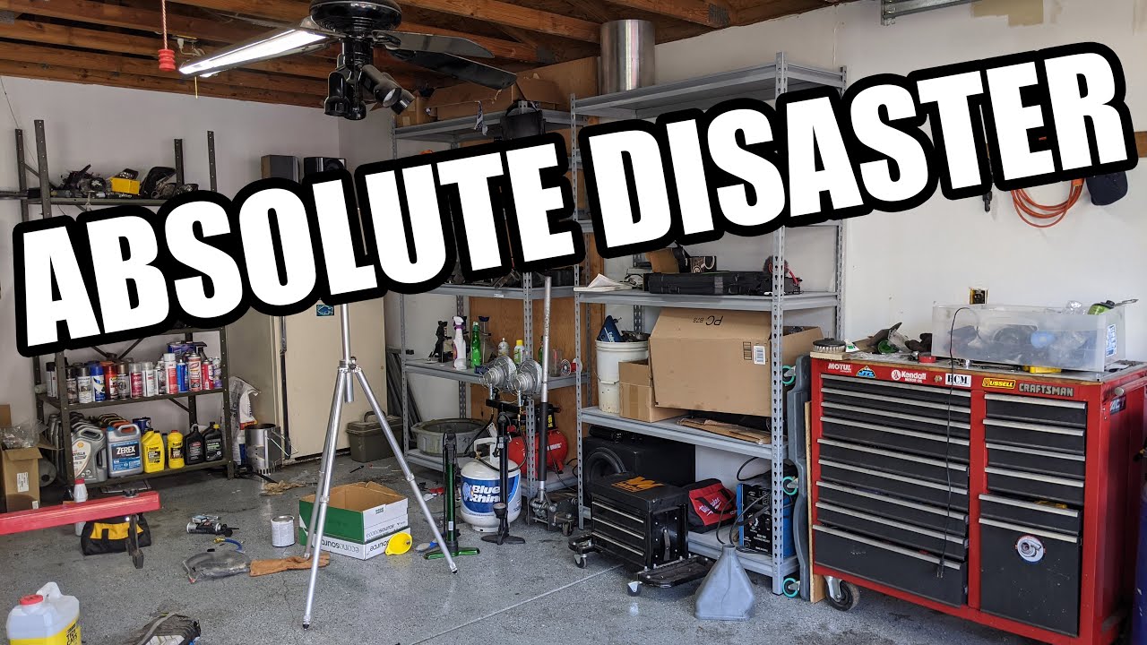 CLEANING my MESSY SHOP (and BUICK Park Avenue Update!)