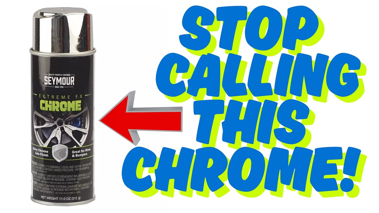 Testing Seymour Extreme FX Chrome Spray Paint