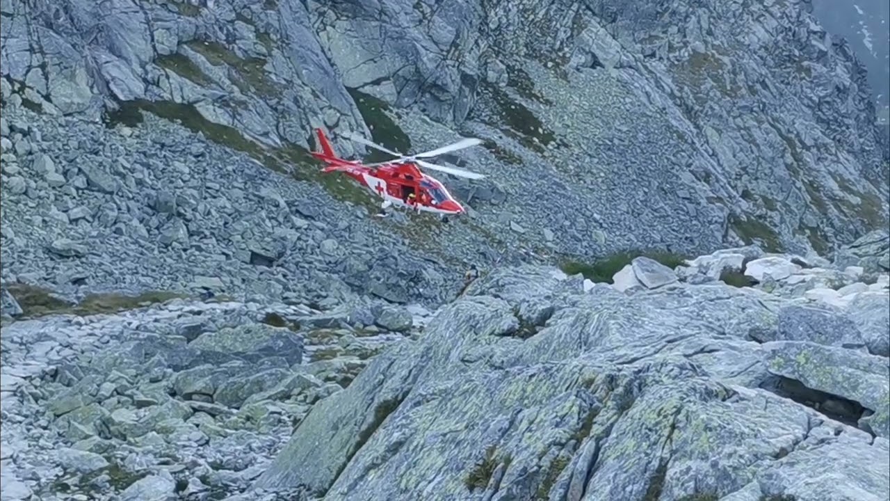 Akcja ratunkowa HZS, Chata pod Rysami, 18.08.2022