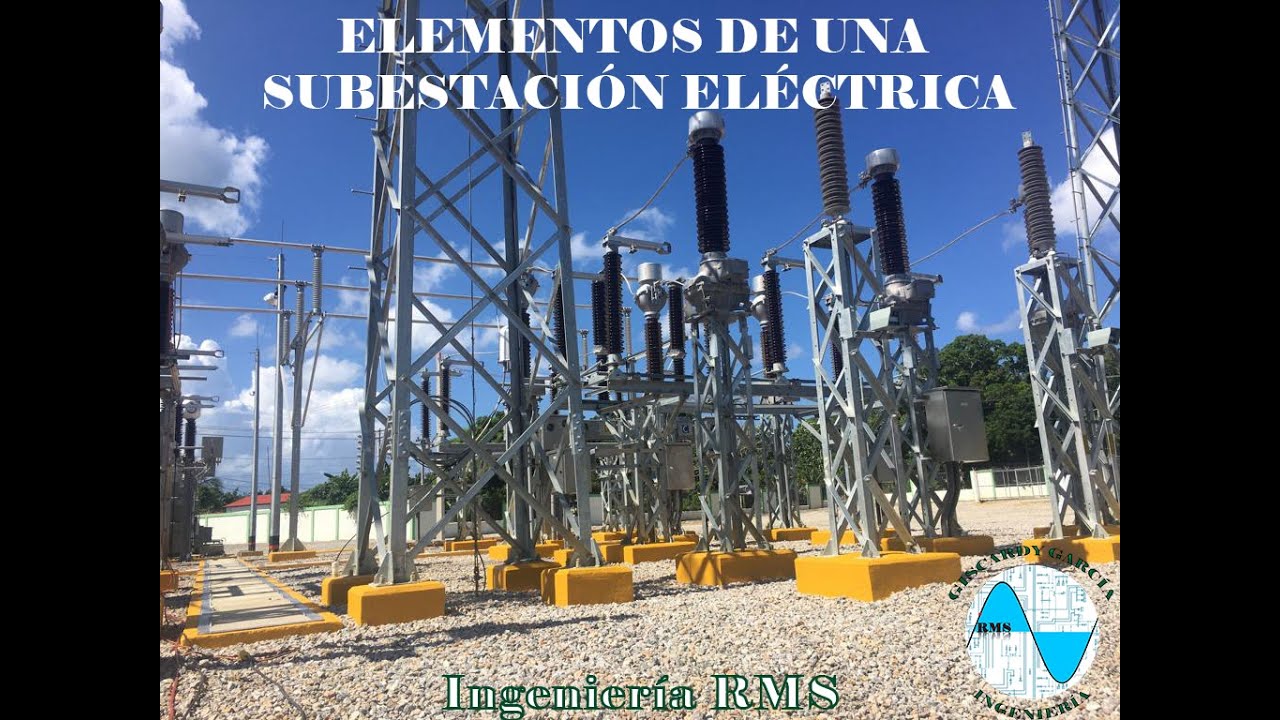 Elementos de una subestación eléctrica (Subestación Río San Juan) - Ingeniería RMS