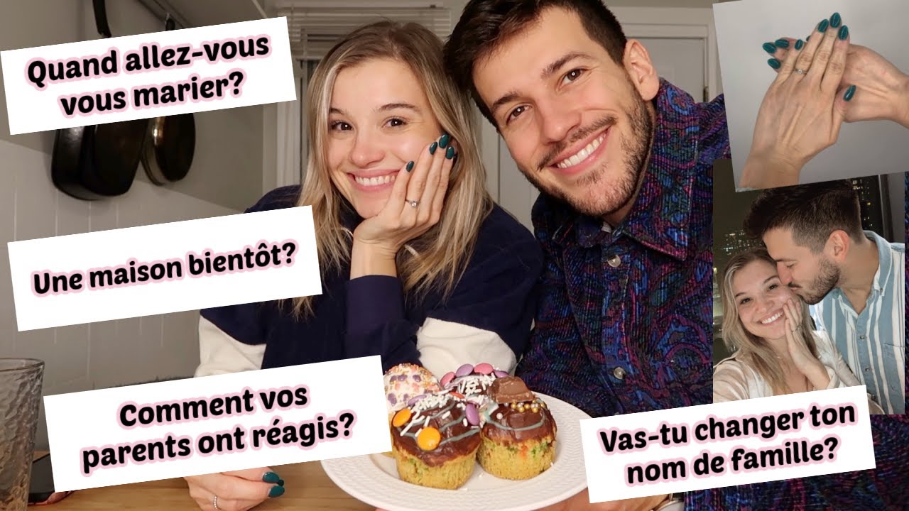 TOUT SUR NOS FIANÇAILLES/MARIAGE.