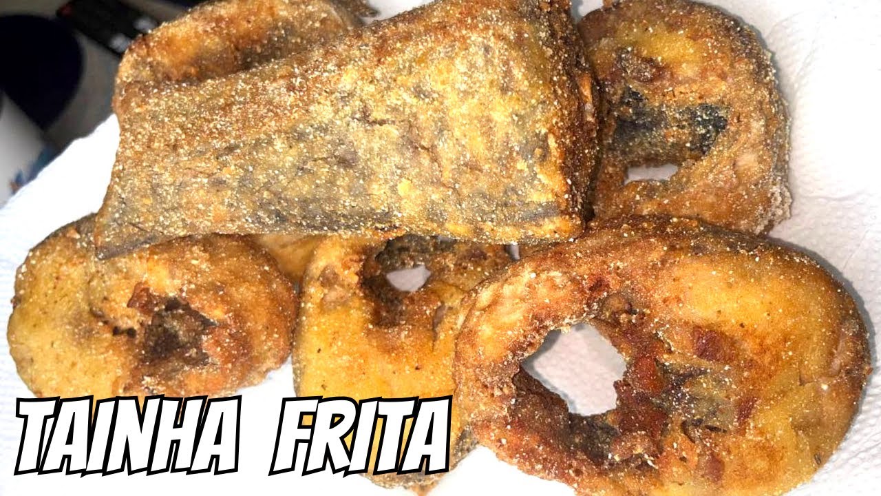 PEIXE FRITO CROCANTE E R&Aacute;PIDO RECEITA DE TAINHA FRITA