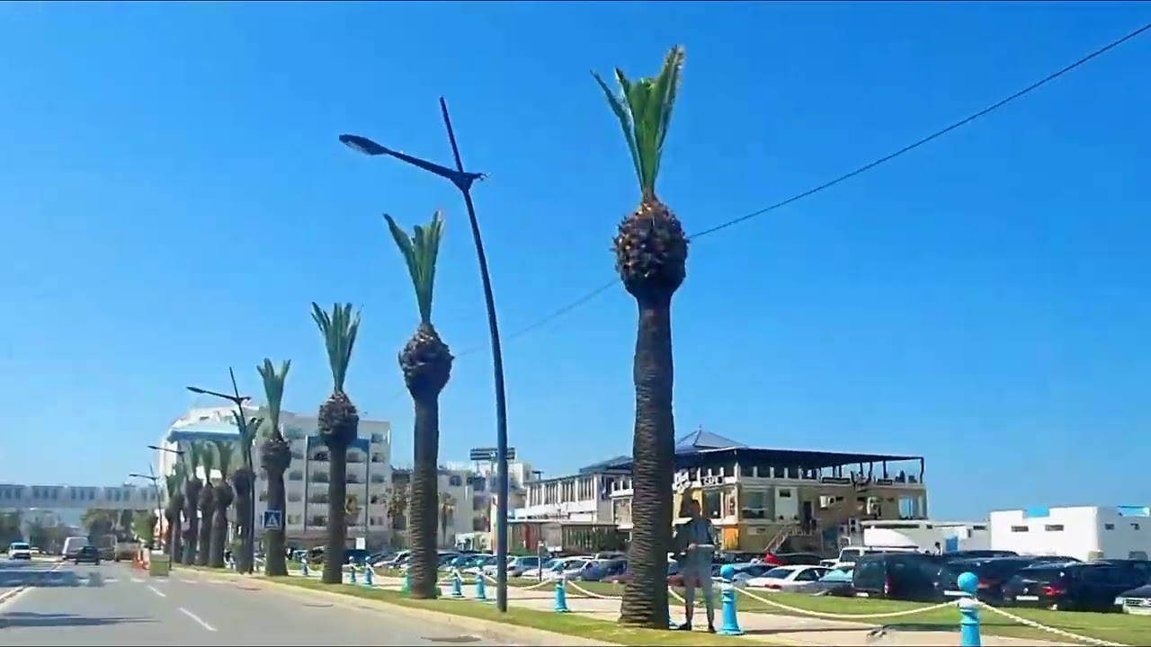 Mdiq city - جمالية مدينة المضيق والطرق المحيطة بها