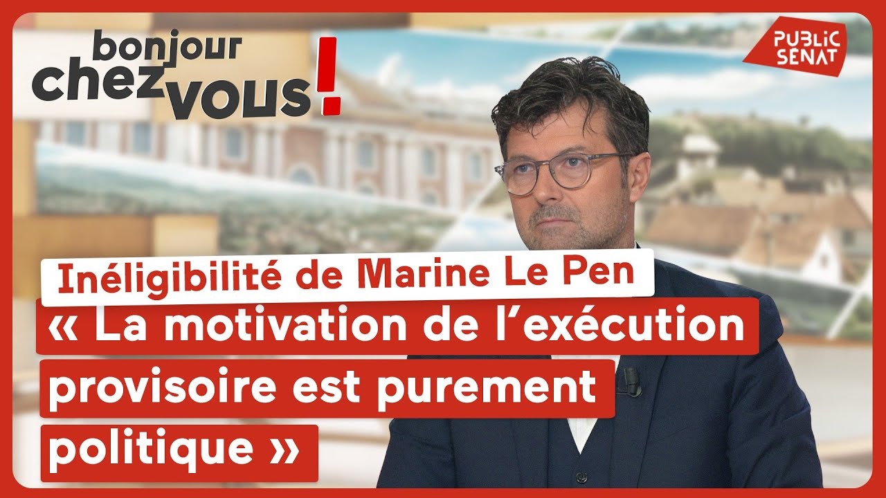 Stéphane Le Rudulier : « La motivation de l’exécution provisoire est purement politique »