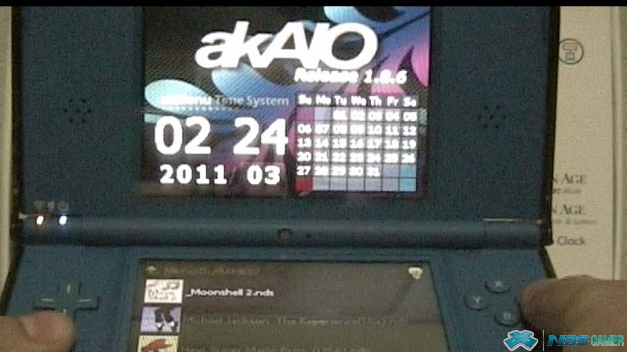Acekard 2i Install Setup Akaio Step by Step Moonshell2 Voice HQ