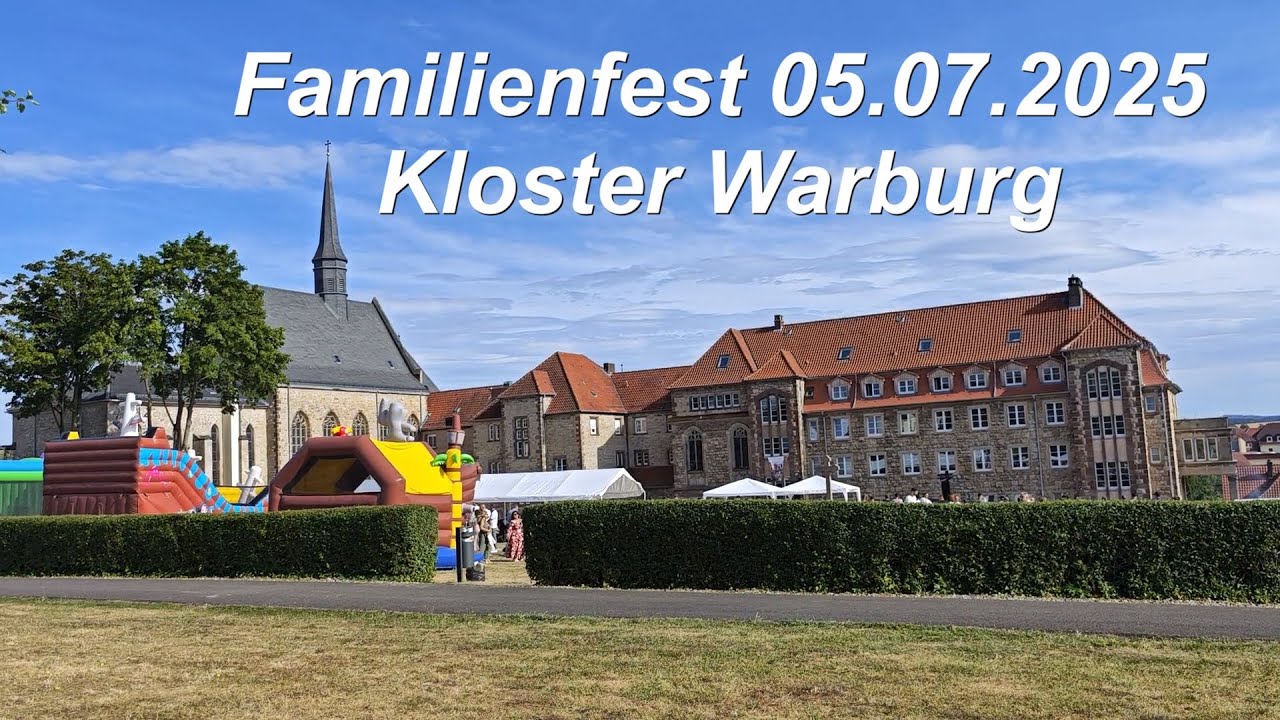 Familienfest 05 07 2025 Kloster Warburg