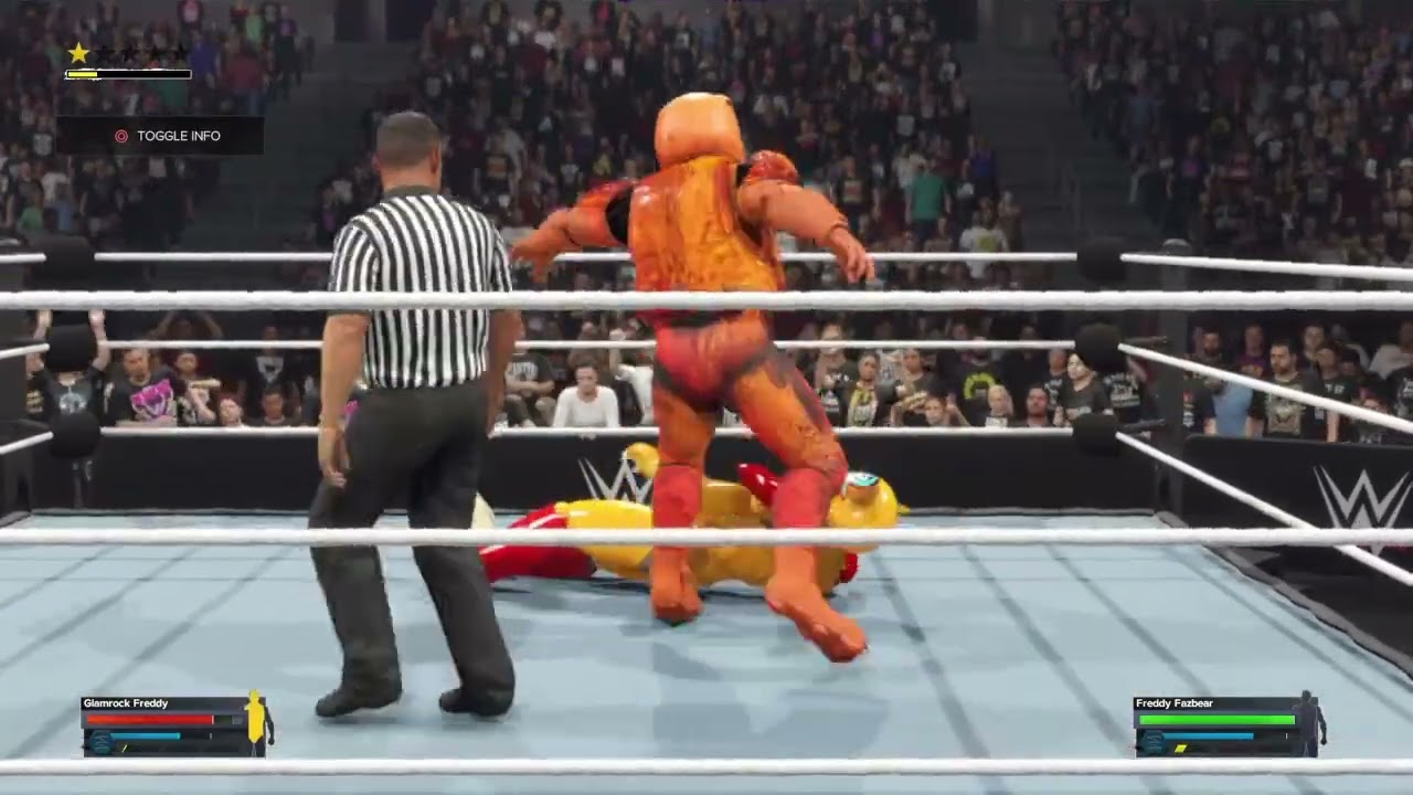 WWE 2K24: Глэмрок Фредди против Фредди Фазбера: Раунд 2