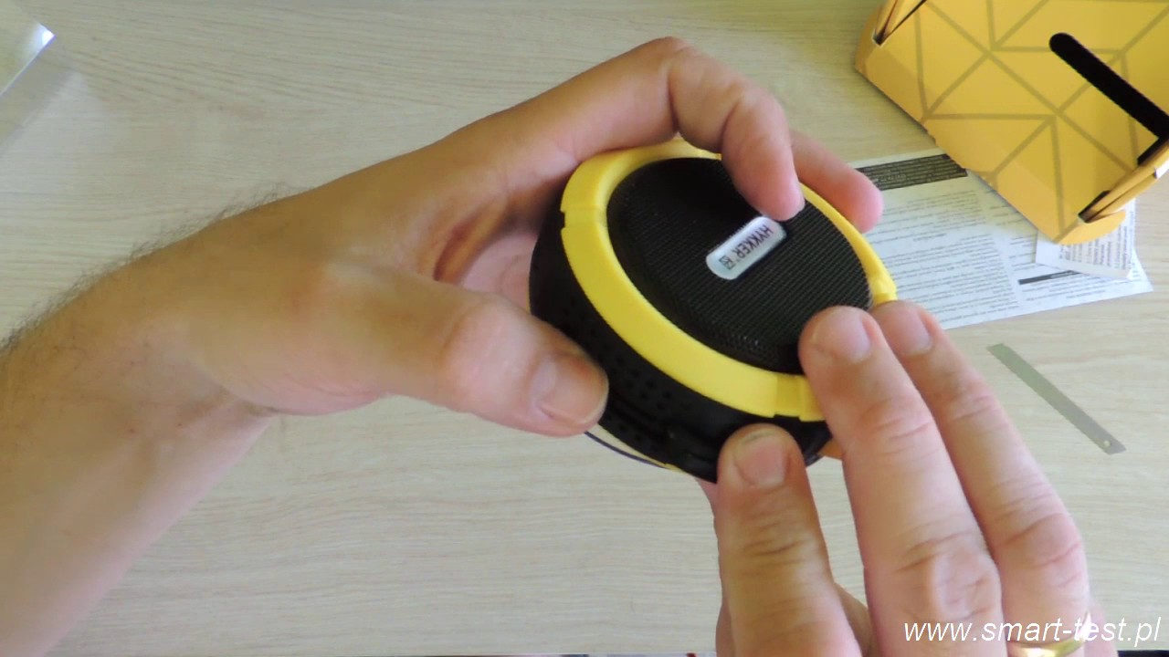 Głośnik HYKKER Splash BT - recenzja wzmocnionego głośnika Bluetooth dostępnego w sklepach Biedronka