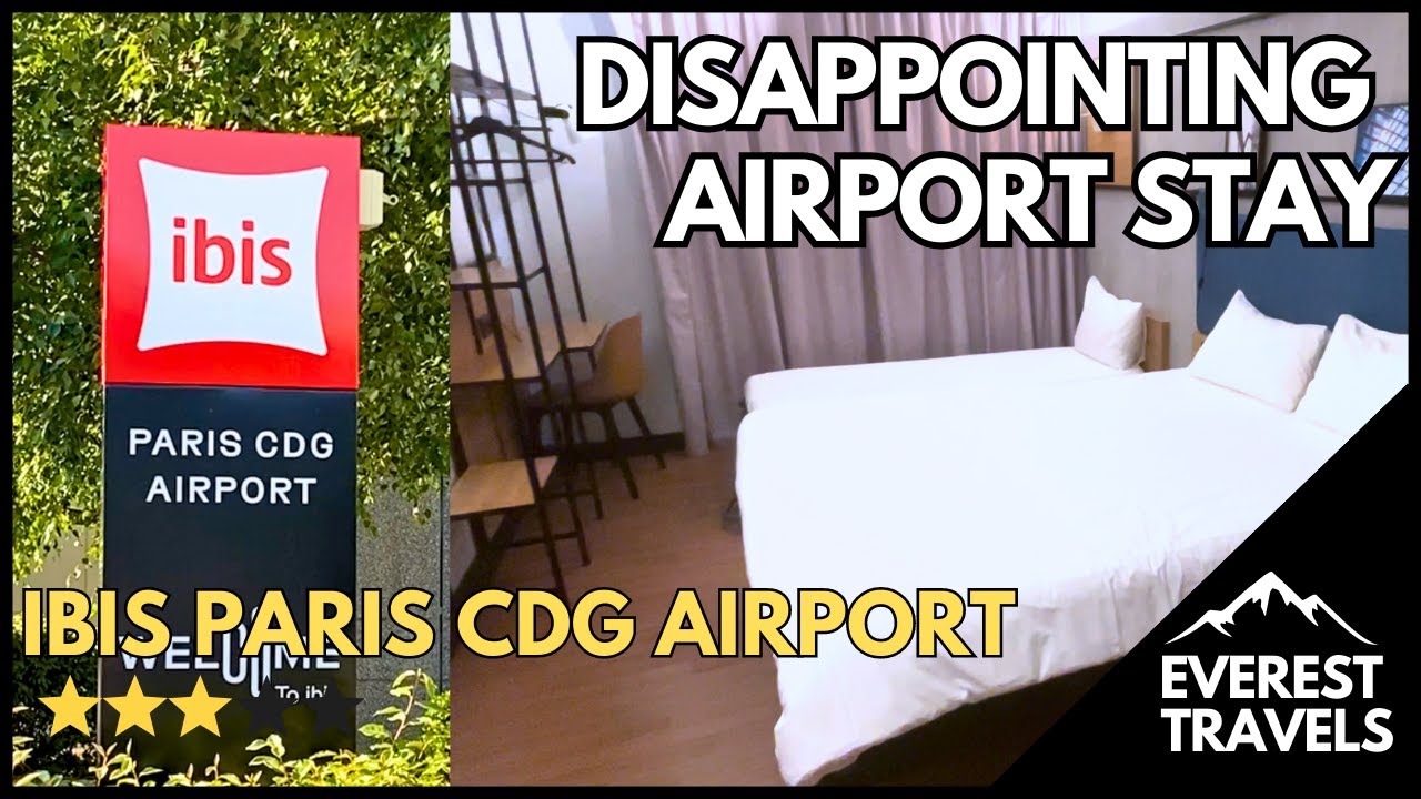 Ibis Paris CDG Airport — наш ХУДШИЙ опыт проживания в отеле в Париже