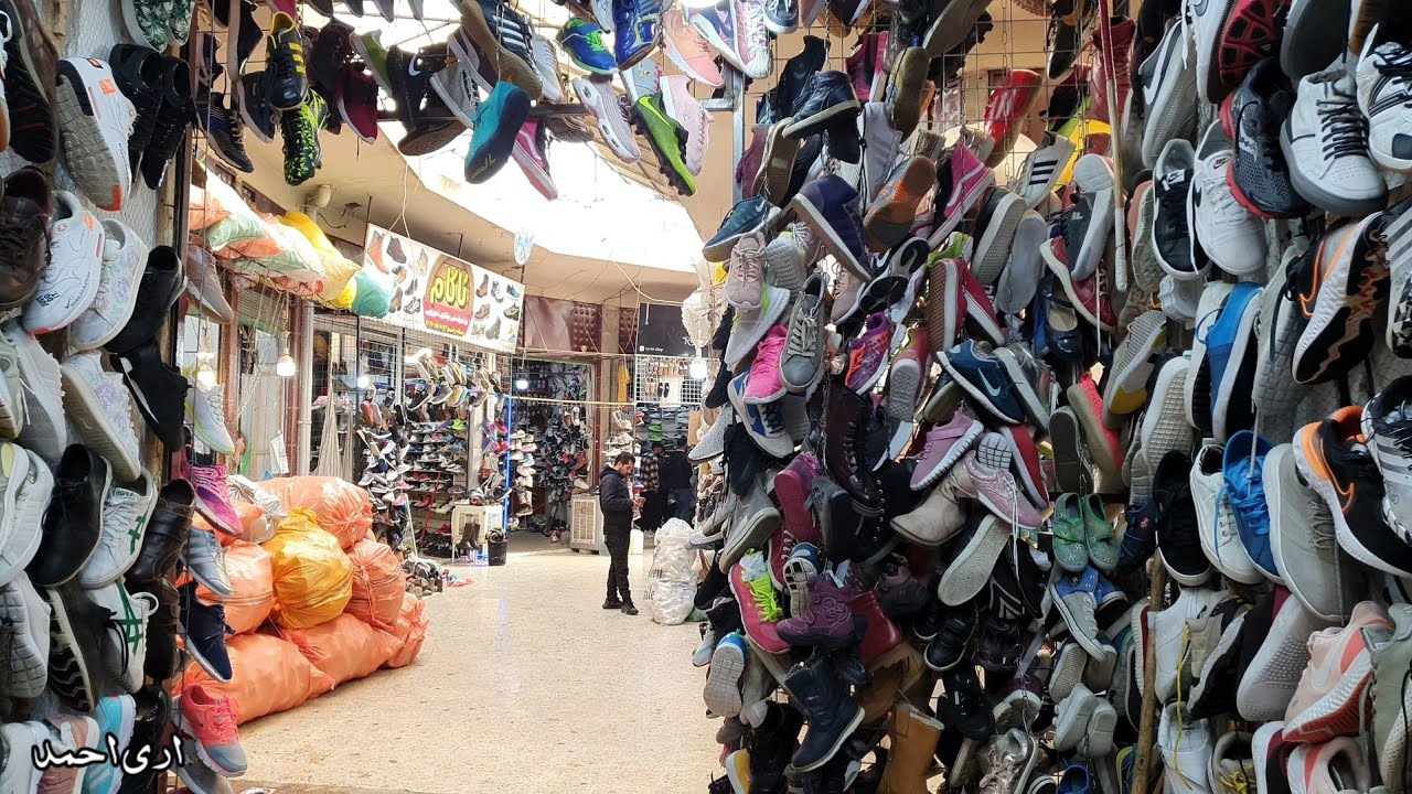 بالات اوربيه احذيه و تجهيزات رياضيه  في السليمانيه سوق الكبير للبالات