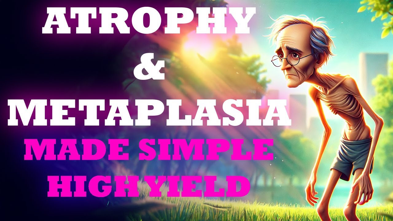 What is Atrophy and Metaplasia? | Atrophy Pathology  Metaplasia Pathology, High-Yield USMLE Step 1
