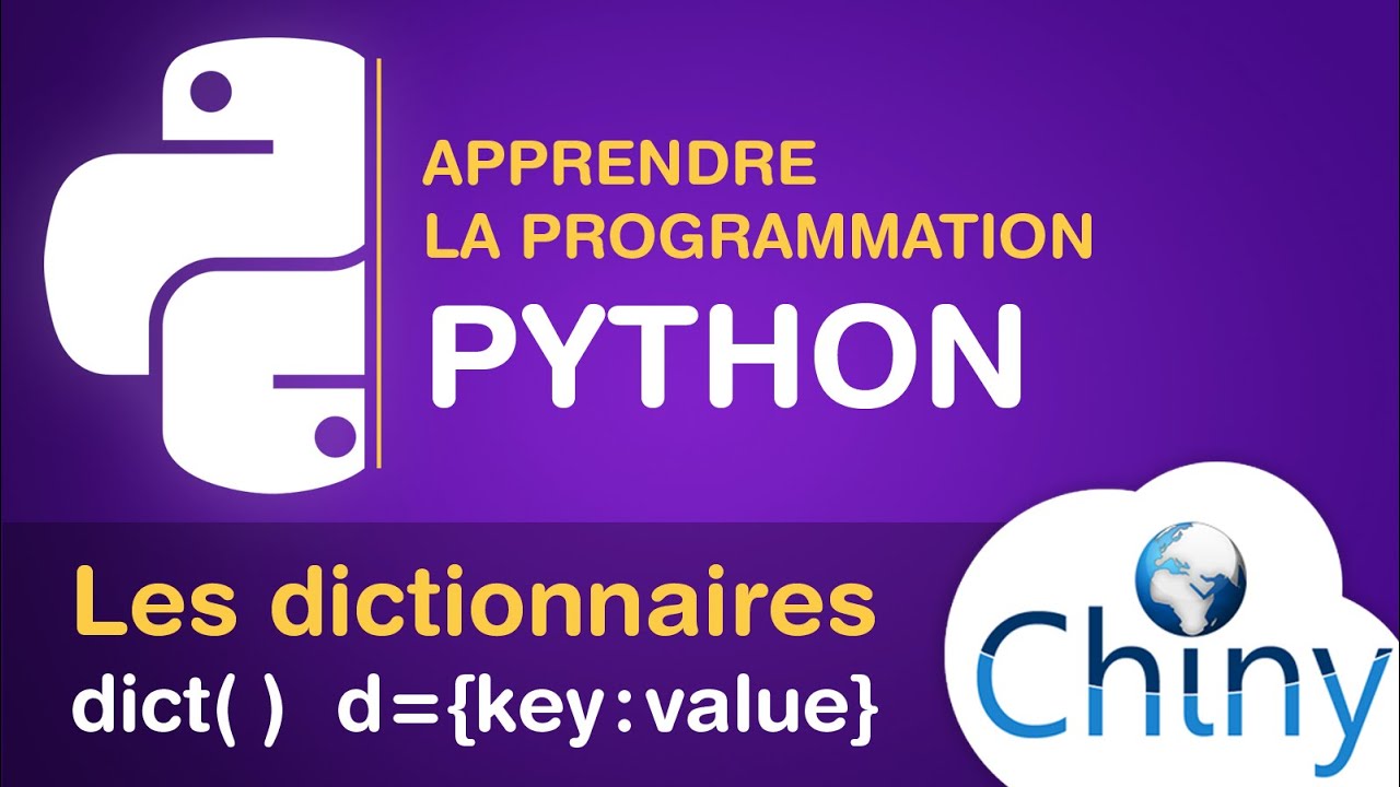 Apprendre Python - Les dictionnaires