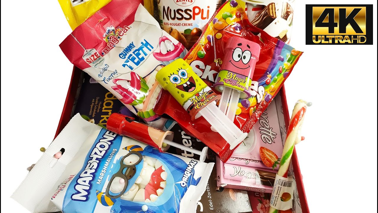 Satisfying Candy Video | Collection Sweets and Chocolate box ASMR