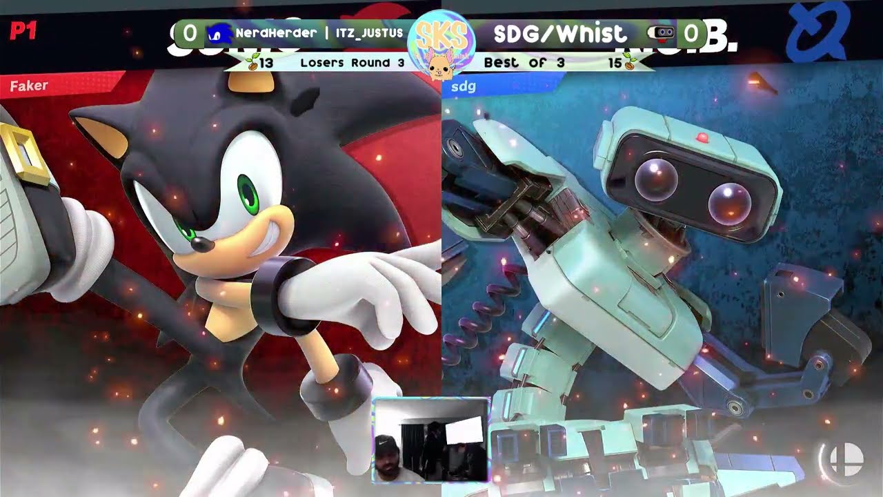 St Kitts Skirmish #32 Losers Round 3 SDG/Whist (R.O.B.) Vs ITZ_JUSTUS (Sonic)