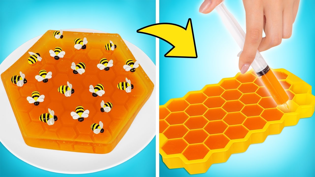 Cách Làm Bánh Rau Câu Con Ong Ngộ Nghĩnh