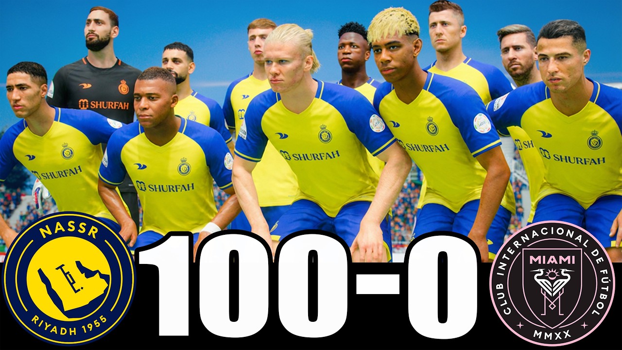 RONALDO, MESSI, LAMINE YAMAL, MBAPPE ALL BEST PLAYERS IN THE WORLD PLAYING TOGETHER | MESSALDO FC 26