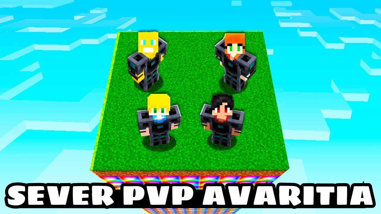 Tôi Thử Thách Sống Sót Server PVP Avaritia Và Cuộc Đại Chiến Titan Avaritia Trong Minecraft!
