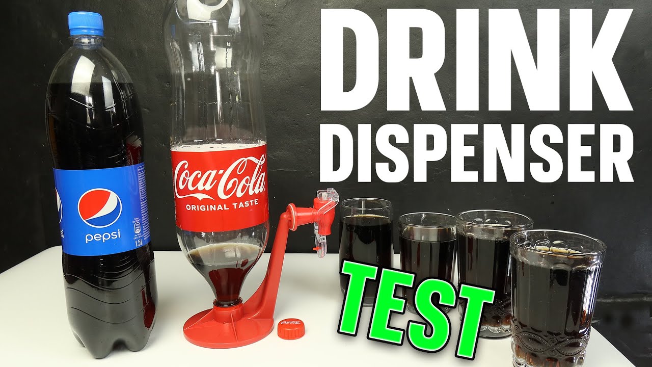 Soda Bottle Inverted Drink Dispenser from Aliexpress - Amazon - Coca Cola Dispenser on TEST