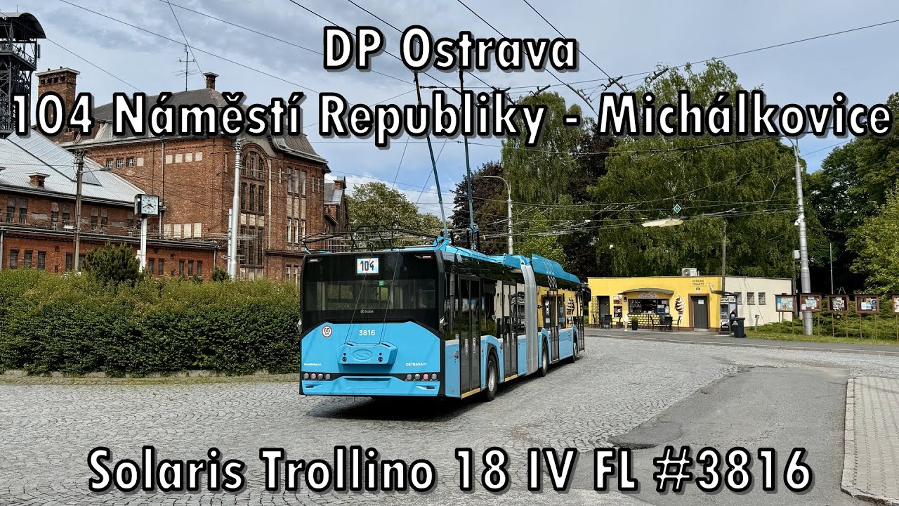 DP Ostrava - linka 104, Solaris Trollino 18 IV FL #3816