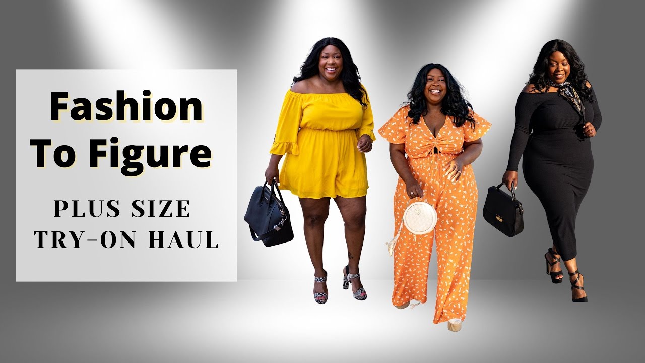 Fashion to Figure Plus Size Try on Haul | Spring, Summer, Vacation Outfits | CanDesLand 2021