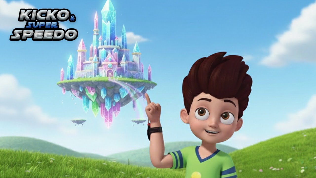 Kicko ने देखा Sky में Floating Crystal Castle | Kicko & SuperSpeedo | Kids Show|  Funny Video