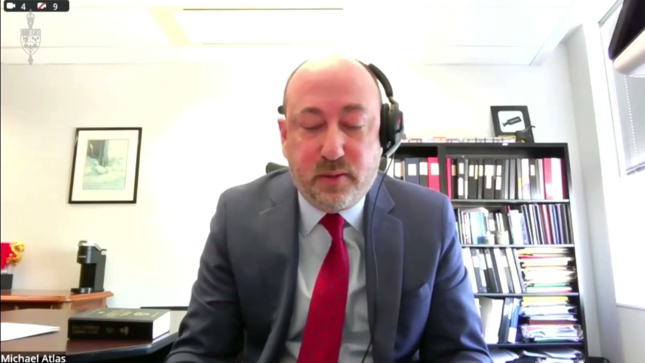Michael Atlas, CUTA's Honourary Council, Calls for Amendments to the Criminal Code