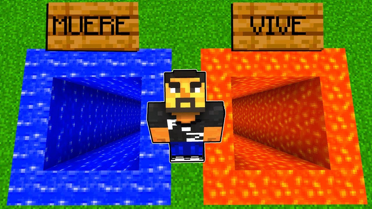 ¡NO ELIJAS EL AGUJERO EQUIVOCADO EN MINECRAFT!