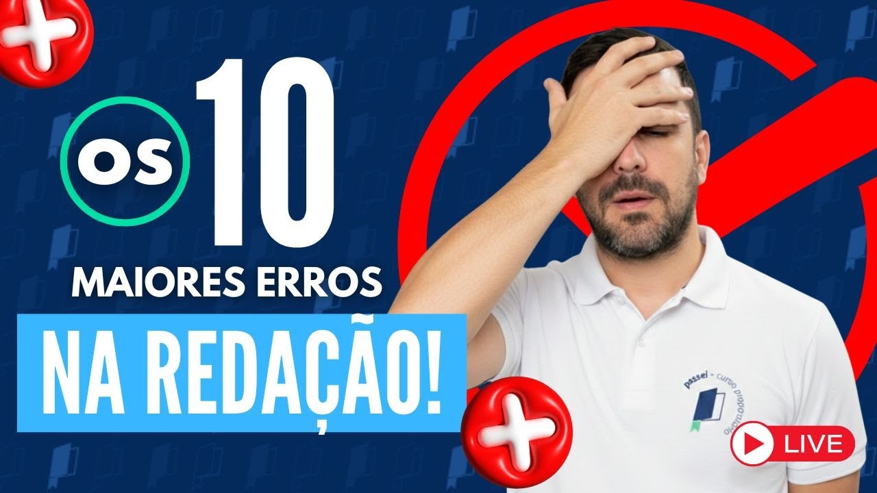 Os 10 Maiores Erros na Redação - Ramon Matos