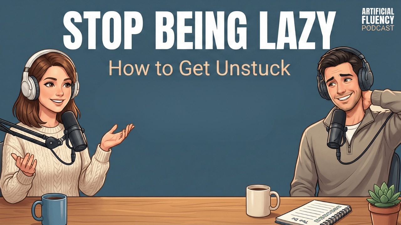 Stop Being Lazy | English Podcast | B1-B2 Listening Practice